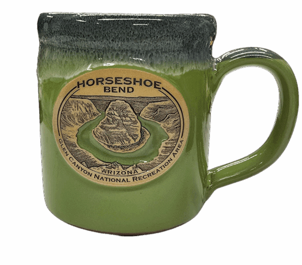 Glen Canyon NRA Horseshoe Bend Mug-Kiwi
