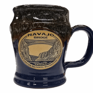 Glen Canyon NRA Navajo Bridge Mug-Blue