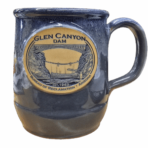 Glen Canyon Dam Mug-Grey/Blue