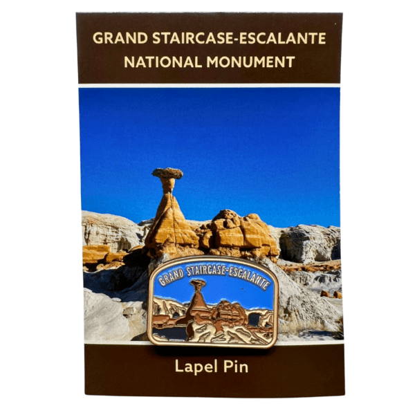 Grand Staircase Escalante National Monument Pin-Toadstools