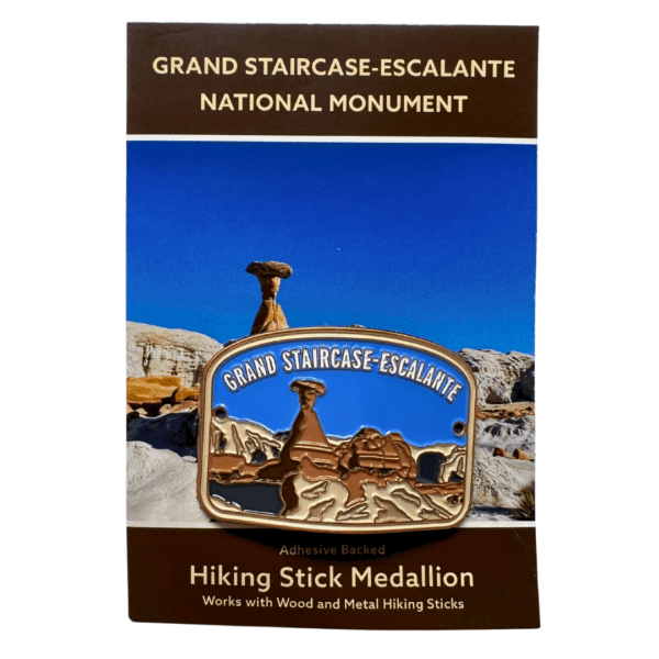 Grand Staircase Escalante NM Hiking Medallion-Toadstools