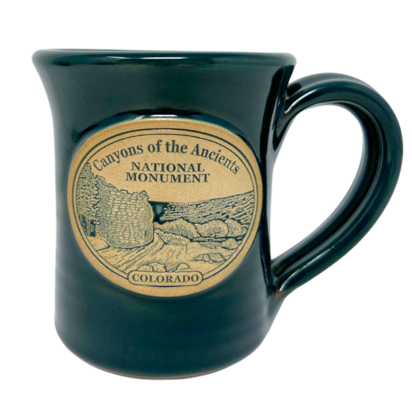 Canyons of the Ancients Mug-Teal