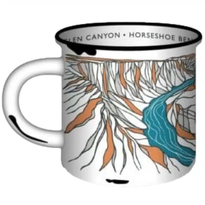 Contour line mug